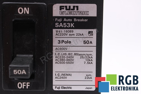 SA53K FUJI ELECTRIC DECONECTOR