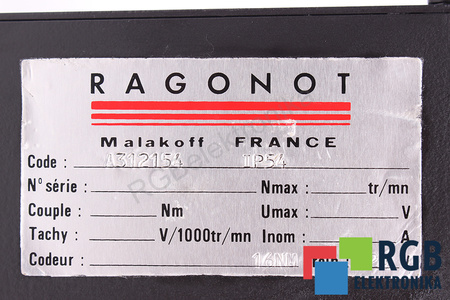 A312154 RAGONOT