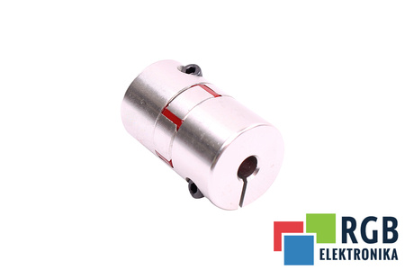 YH10-30-8-8-50 D=30MM D1/D2=8/8MM L=50MM ALUMINIUM CUPLAJ FLEXIBIL CU FĂLCI