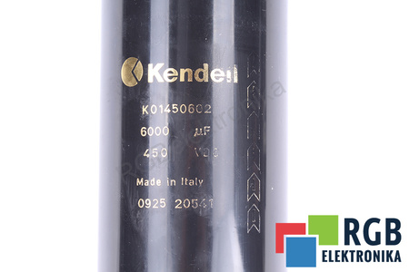 CONDENSATOR K01450602 KENDEIL 6000UF, 450V CONDENSATOR