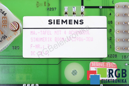 6FC3986-3EU SIEMENS SINUMERIK 800M TASTATURĂ