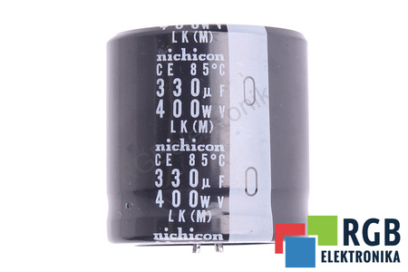 CONDENSATOR 330UF 400V NICHICON
