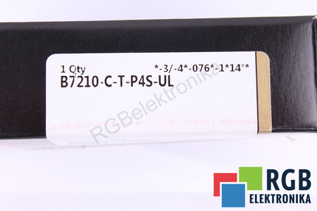 B7210-C-T-P4S-UL FAG 50X90X20 43KN, 22.4KN RULMENT