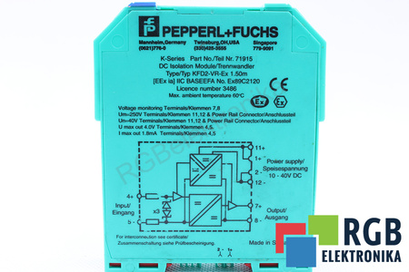 KFD2-VR-EX PEPPERL FUCHS