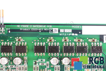 E023-612 PDL ELECTRONICS ME FRAME 2 GATEDRIVE PCB