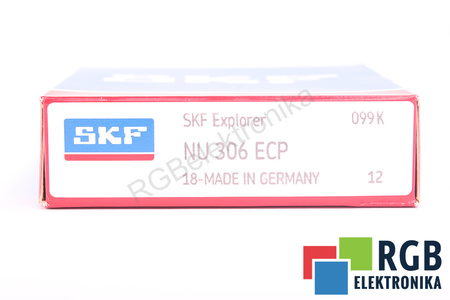 NU306ECP SKF 12000RPM, 11000RPM, 30X72X19 58.5KN, 48KN RULMENT CU ROLE