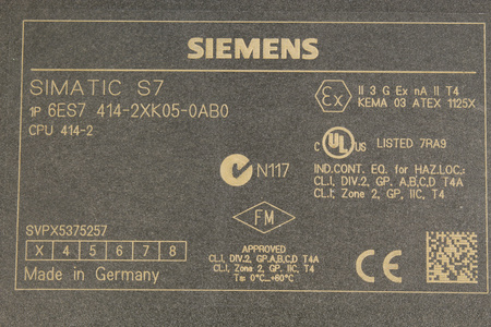6ES7414-2XK05-0AB0 SIEMENS CPU414-2 SIMATIC S7