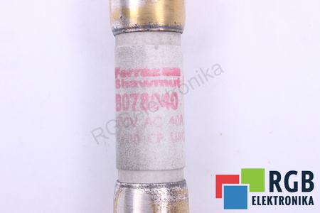 SIGURANŢĂ B078040 FERRAZ SHAWMUT 40A, 660VAC SIGURANŢĂ