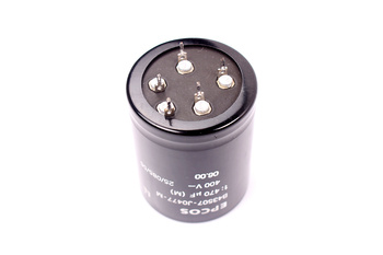 CONDENSATOR B43507-J0477-M EPCOS 470UF, 400VDC CONDENSATOR