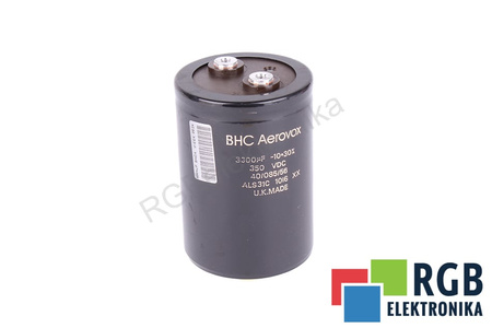 CONDENSATOR ALS31C AEROVOX 3300UF, 350V CONDENSATOR