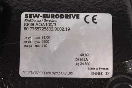 KF39AQA100/3 SEW EURODRIVE 49.69I CUTIE DE VITEZE