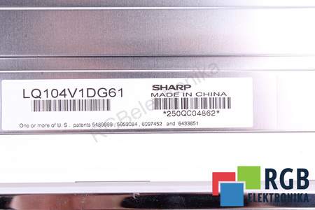 LQ104V1DG61 SHARP 10.4" MATRICE LCD