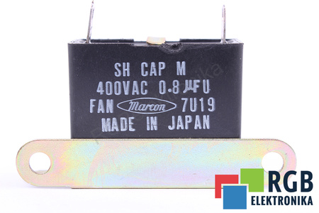 CONDENSATOR FAN7U19 MARCON 0.8UF, 400VAC CONDENSATOR