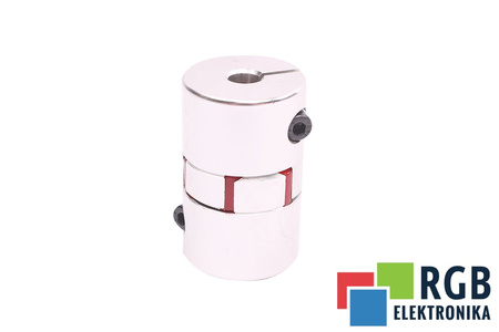 YH10-30-8-8-50 D=30MM D1/D2=8/8MM L=50MM ALUMINIUM CUPLAJ FLEXIBIL CU FĂLCI