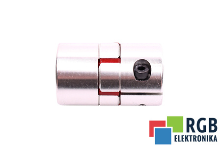 YH10-30-8-8-50 D=30MM D1/D2=8/8MM L=50MM ALUMINIUM CUPLAJ FLEXIBIL CU FĂLCI