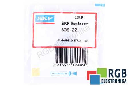 635-2Z SKF 5X19X6 5X19X6 2.34KN, 0.95KN RULMENT