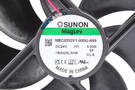 MEC0252V1-000U-A99 SUNON MEC0252V1-A99 120X120X25MM, 24V EVANTAI
