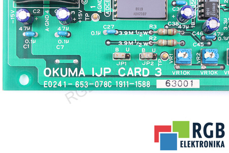 E0241-653-078C OKUMA IJP CARD 3