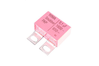 CONDENSATOR 0.1UF 1600V WIMA SNUBBER FKP