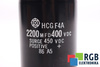 CONDENSATOR HCGF4A HITACHI 2200UF, 400VDC CONDENSATOR