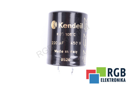 CONDENSATOR 450V 220UF KENDEIL