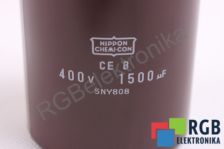 CONDENSATOR 5NY808 NIPPON 1500UF, 400VDC CONDENSATOR