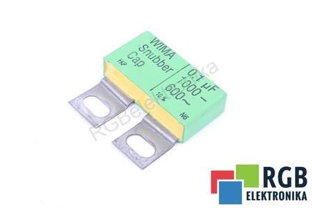 CONDENSATOR 0.1UF 1000VDC WIMA 600VAC