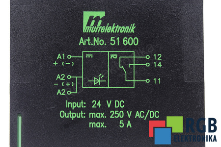51600 MURR ELEKTRONIK 250VAC/300VDC 5A