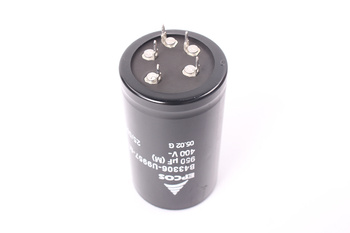 CONDENSATOR B43306-U9957-M1 EPCOS 25/085/56 950UF, 400VDC CONDENSATOR