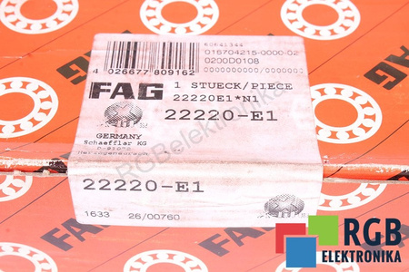 22220-E1 FAG 100X180X46 RULMENT
