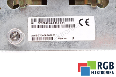 6FC5247-0AA36-0AA1 SIEMENS SINUMERIK FM NC/810D/810DE/840D/840DE TAVĂ PENTRU DISCUL
