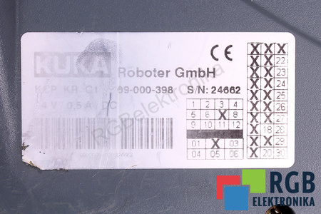 KRC1 KUKA 69-000-398 CUTIE