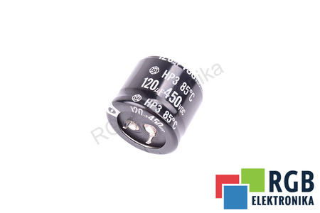 CONDENSATOR 120UF 450VDC HITACHI HP3