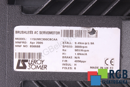 115UMC300CBCAA LEROY SOMER STATOR