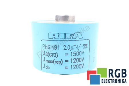CONDENSATOR PHG491 RIFA 2UF, 1500V