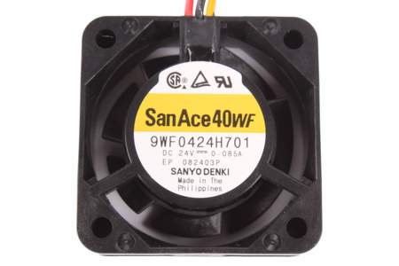 9WF0424H701 SANYO DENKI 40X40X15M, 24V EVANTAI