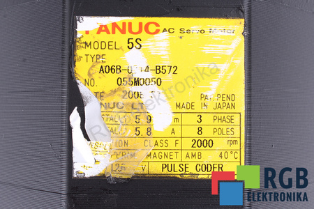 A06B-0314-B572 FANUC STATOR
