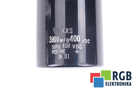 CONDENSATOR 3900UF 400V FXS CONDENSATOR
