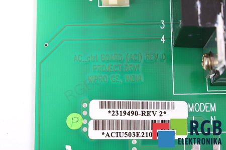 2319490 GE YOKOGAWA MEDICAL SYSTEMS AC CTRL BOARD PENTRU LOGIQ3