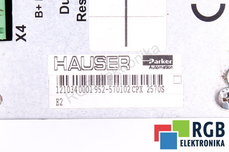CPX2570S PARKER E2 COMPAX-S HAUSER