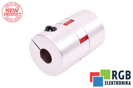 YH10-46-16-16-70 D=46MM D1= D2=16MM L=70MM ALUMINIUM CUPLAJ FLEXIBIL CU FĂLCI