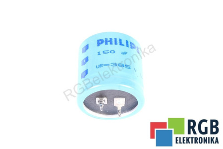 CONDENSATOR 150UF 385V PHILIPS