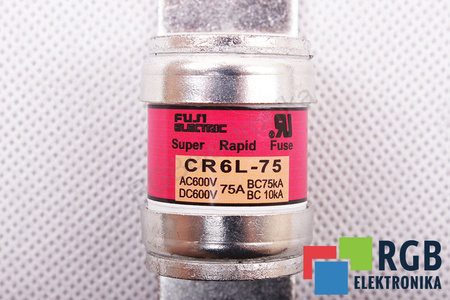 SIGURANŢĂ CR6L-75 FUJI ELECTRIC BC75KA BC10KA AC600V DC600V 75A