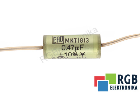 CONDENSATOR MKT1813 ERO 0.47UF, 630V CONDENSATOR