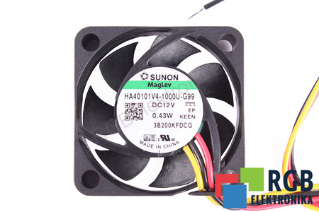 HA40101V4-1000U-G99 SUNON 40X40X10MM, 12V EVANTAI