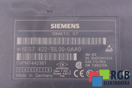6ES7422-1BL00-0AA0 SIEMENS SIMATIC S7