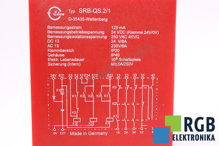 SRB-QS.2/1 ELAN RELEU DE SIGURANȚĂ