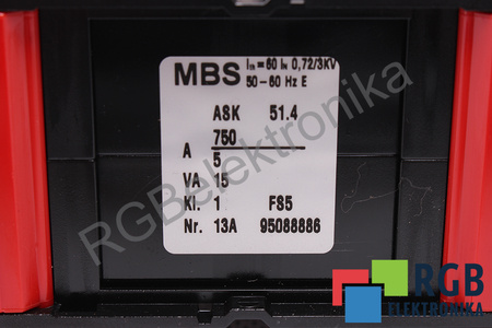 ASK51.4 MBS TRANSFORMATOR DE CURENT