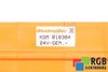 RSM818384 WEIDMULLER 24V-GEM