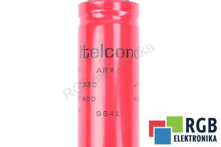 CONDENSATOR 330UF 400VDC ITELCOND ARX